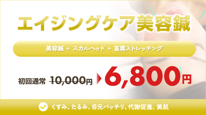 鍼灸 初回限定特別オファー5,800円